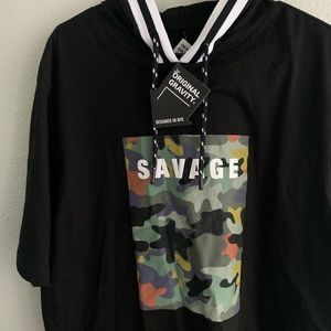 Original Gravity Savage Hooded T-shirt